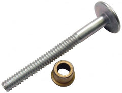 HUCK - Size 10 Button Head Steel Lockbolt Blind Rivet - 0.062" to 5/8" Grip, 0.48 to 0.52" Head Diam, 0.281" Max Hole Diam, 1/8" Length Under Head, 1/4" Body Diam - Makers Industrial Supply