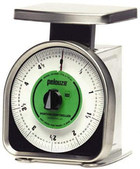 Pelouze - 5 Lb. Capacity, Analog Dial Portion Control Scale - 1/2 oz. Graduation, 6 x 4-3/4" Platform - Makers Industrial Supply