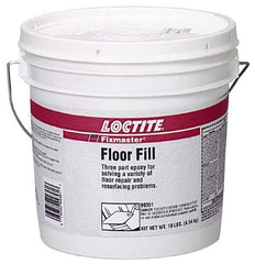 Loctite - 10 Lb Kit Gray Epoxy Resin Filler/Repair Caulk - -20 to 225°F Operating Temp, 6 min Tack Free Dry Time, 24 hr Full Cure Time, Series 135 - Makers Industrial Supply