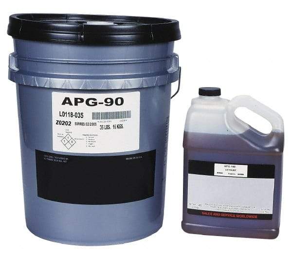 Lubriplate - 5 Gal Pail, Mineral Gear Oil - 152 SUS Viscosity at 210°F, 2220 SUS Viscosity at 100°F, ISO 460 - Makers Industrial Supply