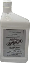 Lubriplate - 1 Qt Bottle Petroleum Oil Hydraulic Oil - SAE 10, ISO 32 - Makers Industrial Supply