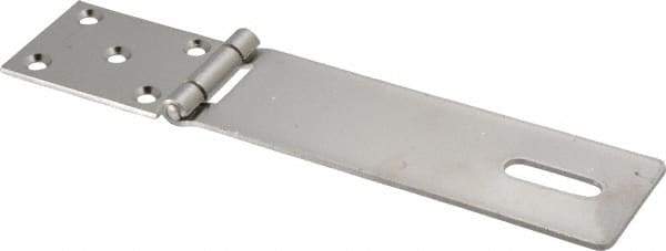 Made in USA - 1.88" Long x 8-3/4" Wide, Hasp - Stainless Steel - Makers Industrial Supply