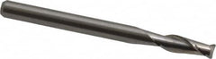 M.A. Ford - 1/8", 2 Flute, Single End, Solid Carbide, 0.02" Corner Radius End Mill - 1-1/2" OAL, 30° Helix, Right Hand Flute, 3/8" LOC, Right Hand Cut - Makers Industrial Supply