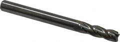 M.A. Ford - 3/16", 4 Flute, Single End, Solid Carbide, 0.015" Corner Radius End Mill - 2" OAL, 30° Helix, Right Hand Flute, 5/8" LOC, Right Hand Cut - Makers Industrial Supply