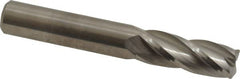 M.A. Ford - 3/8", 4 Flute, Single End, Solid Carbide, 0.03" Corner Radius End Mill - 2-1/2" OAL, 30° Helix, Right Hand Flute, 1" LOC, Right Hand Cut - Makers Industrial Supply