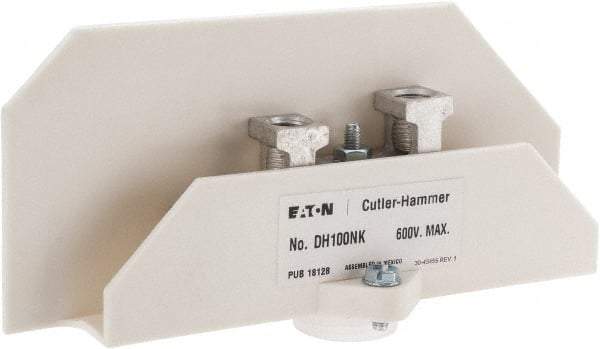 Eaton Cutler-Hammer - 100 Amp, Safety Switch Neutral Block - For Use with Heavy Duty Safety Switches - Makers Industrial Supply