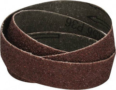 Tru-Maxx - 1" Wide x 30" OAL, 36 Grit, Aluminum Oxide Abrasive Belt - Aluminum Oxide, Very Coarse, Coated, X Weighted Cloth Backing - Makers Industrial Supply