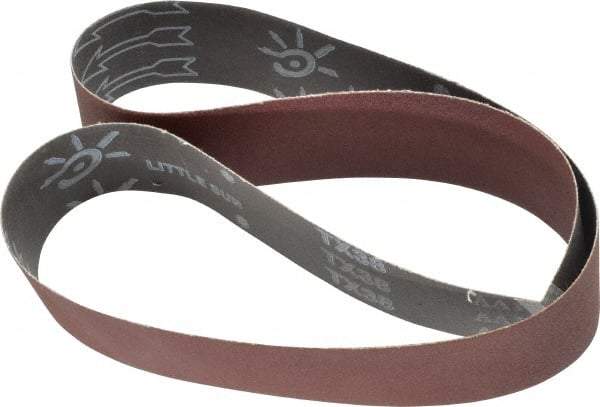 Tru-Maxx - 2" Wide x 48" OAL, 180 Grit, Aluminum Oxide Abrasive Belt - Aluminum Oxide, Very Fine, Coated, X Weighted Cloth Backing - Makers Industrial Supply