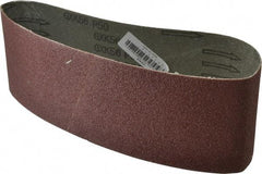 Tru-Maxx - 4" Wide x 24" OAL, 50 Grit, Aluminum Oxide Abrasive Belt - Aluminum Oxide, Coarse, Coated, X Weighted Cloth Backing - Makers Industrial Supply