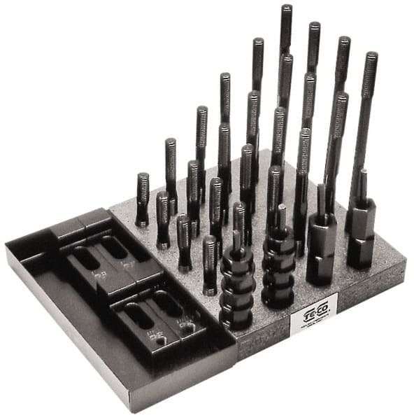 TE-CO - T-Nut & Stud Kits Stud Thread Sizes: 1-8 Number of Pieces: 41 - Makers Industrial Supply