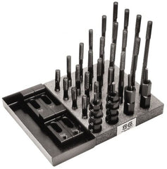 TE-CO - T-Nut & Stud Kits Stud Thread Sizes: 1-8 Number of Pieces: 41 - Makers Industrial Supply