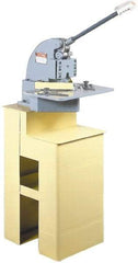 Enco - Metal Cutting & Forming Machine Stands For Use With: 4 Ton Hand Notcher Length (Inch): 22 - Makers Industrial Supply