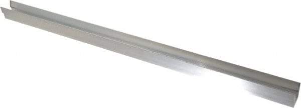 Mitee-Bite - 20" OAL 1" Width, Aluminum, Wedge Clamp Stock - Channel Shaped - Makers Industrial Supply