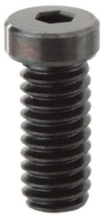 Mitee-Bite - 5/16-18, 1/2" Length, Stainless Steel, Black Oxide Finish, Cam Clamp Screw - Use with Mitee-Bite Fixture Clamps - Makers Industrial Supply