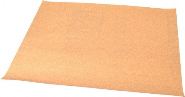 3M - 120 Grit, Garnet Sanding Sheet - 11" Long x 9" Wide, Fine Grade, C Weighted Paper Backing - Makers Industrial Supply