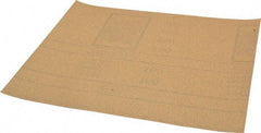 3M - 150 Grit, Garnet Sanding Sheet - 11" Long x 9" Wide, Very Fine Grade, A Weighted Paper Backing - Makers Industrial Supply