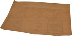 3M - 180 Grit, Garnet Sanding Sheet - 11" Long x 9" Wide, Very Fine Grade, A Weighted Paper Backing - Makers Industrial Supply