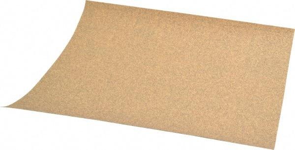 3M - 80 Grit, Aluminum Oxide Sanding Sheet - 11" Long x 9" Wide, Medium Grade, D Weighted Paper Backing - Makers Industrial Supply