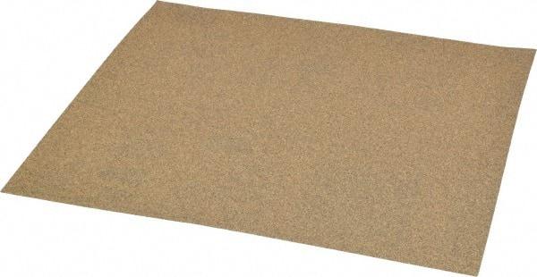 3M - 100 Grit, Aluminum Oxide Sanding Sheet - 11" Long x 9" Wide, Fine Grade, C Weighted Paper Backing - Makers Industrial Supply