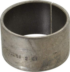 Bunting Bearing - 1-1/2" Inside x 1-21/32" Outside Diam, Steel Sleeve Bearing - 1" OAL - Makers Industrial Supply