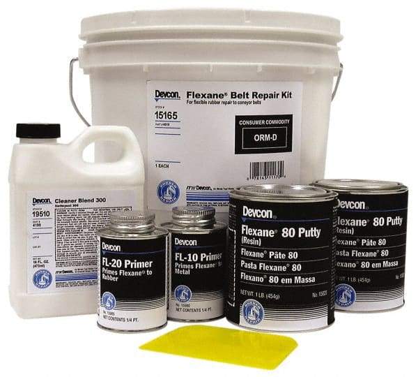 Devcon - 1,500 mL Kit Black Urethane Joint Sealant - 120°F (Wet), 180°F (Dry) Max Operating Temp, 15 min Tack Free Dry Time - Makers Industrial Supply