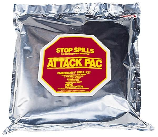 Brady SPC Sorbents - 7 Gal Capacity Hazardous Materials Spill Kit - Foil - Makers Industrial Supply