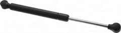 Value Collection - 0.32" Rod Diam, 0.75" Tube Diam, 120 Lb Capacity, Fixed Force Gas Spring - 11.9" Extended Length, 3.5" Stroke Length, Plastic Ball Socket, Black Nitride Piston - Makers Industrial Supply