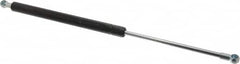 Value Collection - 0.32" Rod Diam, 0.75" Tube Diam, 20 Lb Capacity, Fixed Force Gas Spring - 17" Extended Length, 6" Stroke Length, Metal Socket, Black Nitride Piston - Makers Industrial Supply