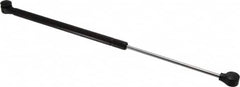 Value Collection - 0.24" Rod Diam, 0.59" Tube Diam, 60 Lb Capacity, Fixed Force Gas Spring - 17.19" Extended Length, 6.18" Stroke Length, Plastic Ball Socket, Black Nitride Piston - Makers Industrial Supply