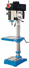 Vectrax - 20" Swing, Variable Speed Pulley Drill Press - Variable Speed, 2 hp, Three Phase - Makers Industrial Supply