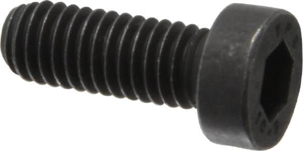 Value Collection - M6x1.00 Metric Coarse Hex Socket Drive, Low Socket Cap Screw - Grade 10.9 Alloy Steel, Black Oxide Finish, Fully Threaded, 16mm Length Under Head - Makers Industrial Supply