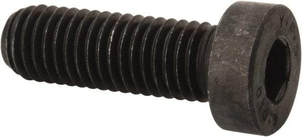 Value Collection - M10x1.50 Metric Coarse Hex Socket Drive, Low Socket Cap Screw - Grade 10.9 Alloy Steel, Black Oxide Finish, Fully Threaded, 30mm Length Under Head - Makers Industrial Supply