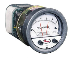 Dwyer - 25 Max psi, 2% Accuracy, NPT Thread Photohelic Pressure Switch - 1/8 Inch Thread, 5 Maximum PSI, 120°F Max - Makers Industrial Supply