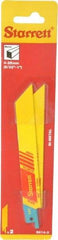 Starrett - 6" Long x 3/4" Thick, Bi-Metal Reciprocating Saw Blade - Straight Profile, 14 TPI, Toothed Edge, Universal Shank - Makers Industrial Supply