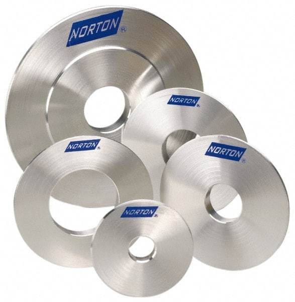 Norton - Deburring Wheel 2" Diam Reduced Bushing - Reduces Bushings from 2" to 1-1/4" Arbor Size, for 14" Diam Flap & Convolute Wheels - Makers Industrial Supply