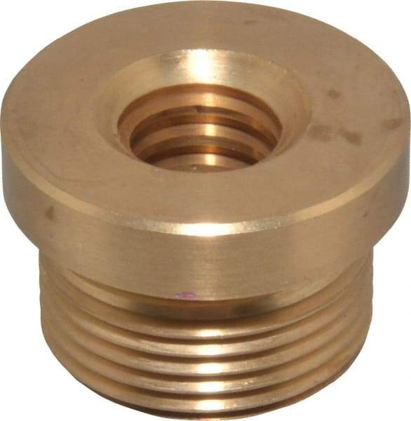 Keystone Threaded Products - 1.12" Long, 3/4" High, 1/2" Thread Length, Bronze, Right Hand, Round, Precision Acme Nut - 0.937-16 Thread Size, 2C Class of Fit - Makers Industrial Supply