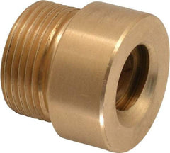 Keystone Threaded Products - 1.12" Long, 1" High, 1/2" Thread Length, Bronze, Right Hand, Round, Precision Acme Nut - 0.937-16 Thread Size, 2C Class of Fit - Makers Industrial Supply