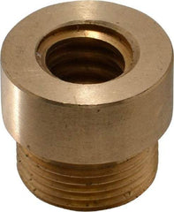 Keystone Threaded Products - 1.12" Long, 1" High, 1/2" Thread Length, Bronze, Right Hand, Round, Precision Acme Nut - 0.937-16 Thread Size, 2C Class of Fit - Makers Industrial Supply