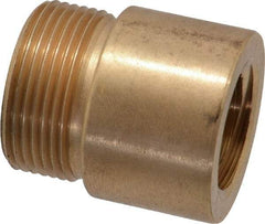 Keystone Threaded Products - 1.12" Long, 1-1/4" High, 1/2" Thread Length, Bronze, Right Hand, Round, Precision Acme Nut - 1.000-18 Thread Size, 2C Class of Fit - Makers Industrial Supply