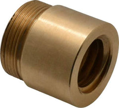 Keystone Threaded Products - 1-1/2" Long, 1-1/2" High, 1/2" Thread Length, Bronze, Right Hand, Round, Precision Acme Nut - 1.375-16 Thread Size, 2C Class of Fit - Makers Industrial Supply