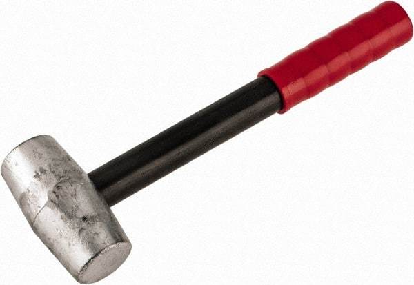 No-Mar - 5 Lb Head 1-5/8" Face Lead Hammer - Vinyl Handle - Makers Industrial Supply