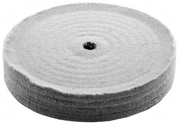 Divine Brothers - 12" Diam x 2" Thick Unmounted Buffing Wheel - Polishing Wheel, 3/4" Arbor Hole - Makers Industrial Supply