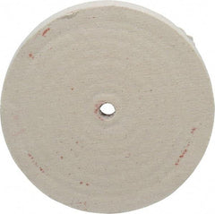 Divine Brothers - 6" Diam x 1" Thick Unmounted Buffing Wheel - Polishing Wheel, 1/2" Arbor Hole - Makers Industrial Supply