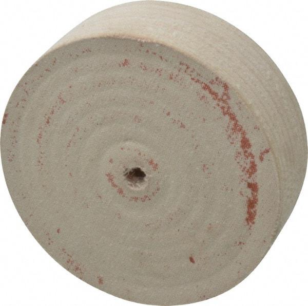 Divine Brothers - 6" Diam x 2" Thick Unmounted Buffing Wheel - Polishing Wheel, 1/2" Arbor Hole - Makers Industrial Supply