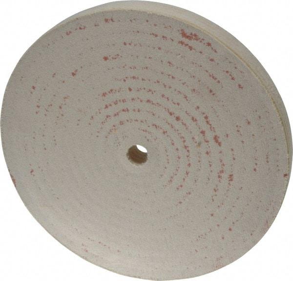 Divine Brothers - 10" Diam x 1" Thick Unmounted Buffing Wheel - Polishing Wheel, 3/4" Arbor Hole - Makers Industrial Supply