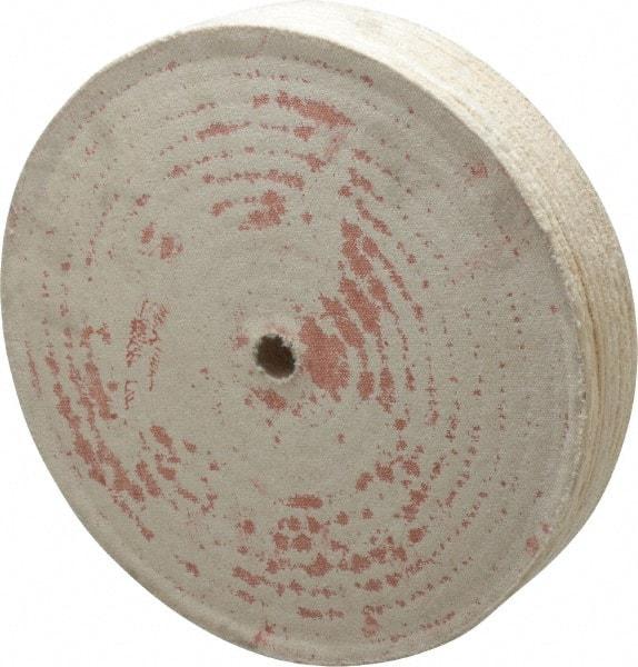 Divine Brothers - 10" Diam x 2" Thick Unmounted Buffing Wheel - Polishing Wheel, 3/4" Arbor Hole - Makers Industrial Supply