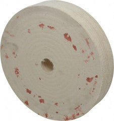 Divine Brothers - 10" Diam x 2" Thick Unmounted Buffing Wheel - Polishing Wheel, 1-1/4" Arbor Hole - Makers Industrial Supply