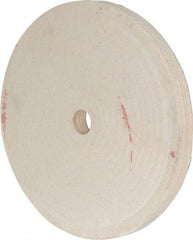 Divine Brothers - 12" Diam x 1" Thick Unmounted Buffing Wheel - Polishing Wheel, 1-1/4" Arbor Hole - Makers Industrial Supply