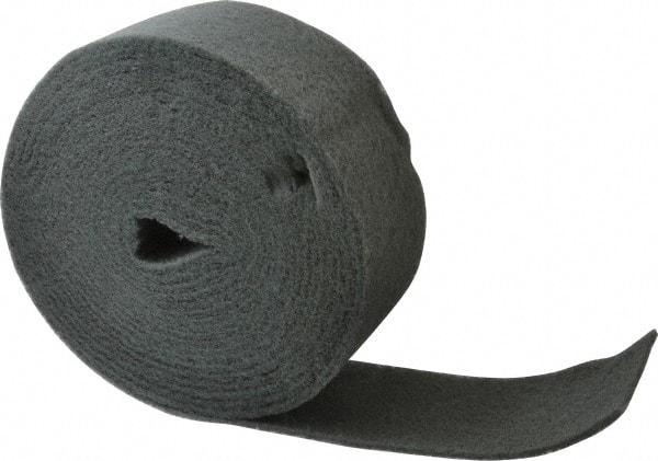 Superior Abrasives - 30' Long x 4" Wide Nonwoven Roll - Very Fine Grade, Gray, Silicon Carbide - Makers Industrial Supply