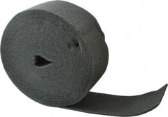 Superior Abrasives - 30' Long x 4" Wide Nonwoven Roll - Very Fine Grade, Gray, Silicon Carbide - Makers Industrial Supply